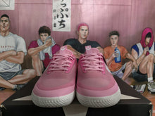 Pink Star Chevron Low-Top Sneakers