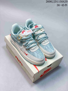 Nike Air Force 1 '07 Low Sneakers in Blue and White