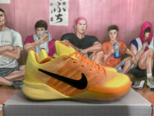 Nike Basketball Sneakers Orange Yellow