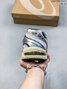 ASICS GEL-1130 Silver Retro Running Sneakers 07JHD320A13