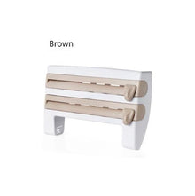 4-In-1 Kitchen Wall-Mount Roll Holder Dispenser