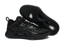 Nike 911 Basketball Sneakers in Black, White, Blue and Red