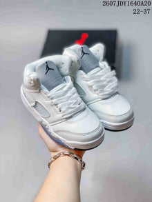Jordan Air Jordan 5 Retro Kids' Sneakers White
