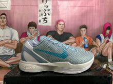Nike Kobe 6 PE Basketball Shoes Grey and Blue