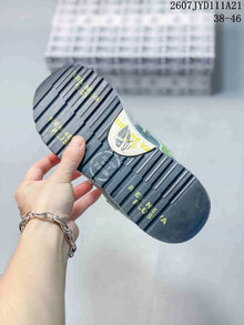Premiata 2607 TYD111A21 Gray and Green Casual Sneakers
