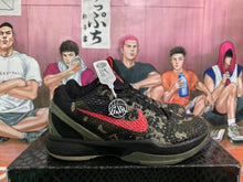 Nike Camo Basketball Sneakers Black Olive Red