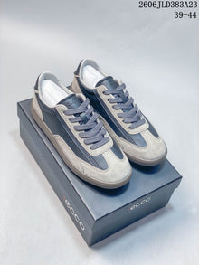 ECCO Men's Retro Panel Lace-Up Sneakers