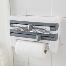 4-In-1 Kitchen Wall-Mount Roll Holder Dispenser