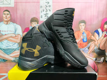 Under Armour SC Black Gold Basketball Sneakers