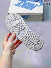 Jordan Air Jordan Skyline Low-Top Sneakers in White, Blue and Gray