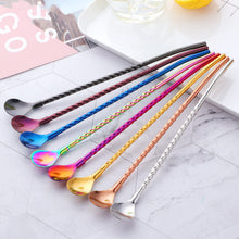 Colorful Creative Stainless Steel Stirring Spoon (Set)