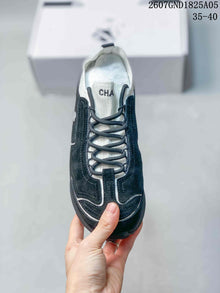 Chanel Black and White Low-Top Sneakers 2607GND1825A05