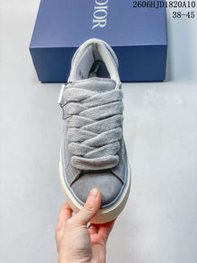 Dior B33 Gray Low-Top Sneakers