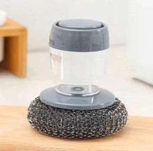 Kitchen Soap Dispensing Sponge Brush