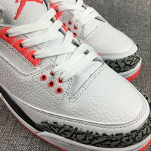 Jordan 3 White Red Yellow Black Sneakers