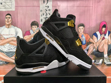 Jordan 4 Sneakers Black Gold