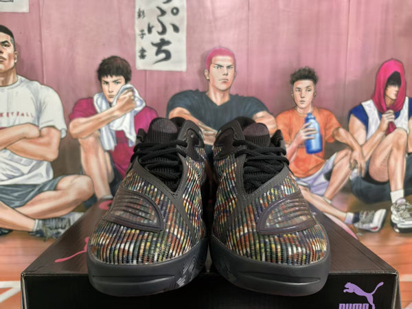 Puma Basketball Shoes in Multicolor Camo
