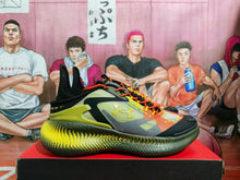 Black and Yellow Basketball Sneakers