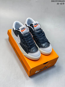 Nike Blazer Low '77 Jumbo Black and White Sneakers