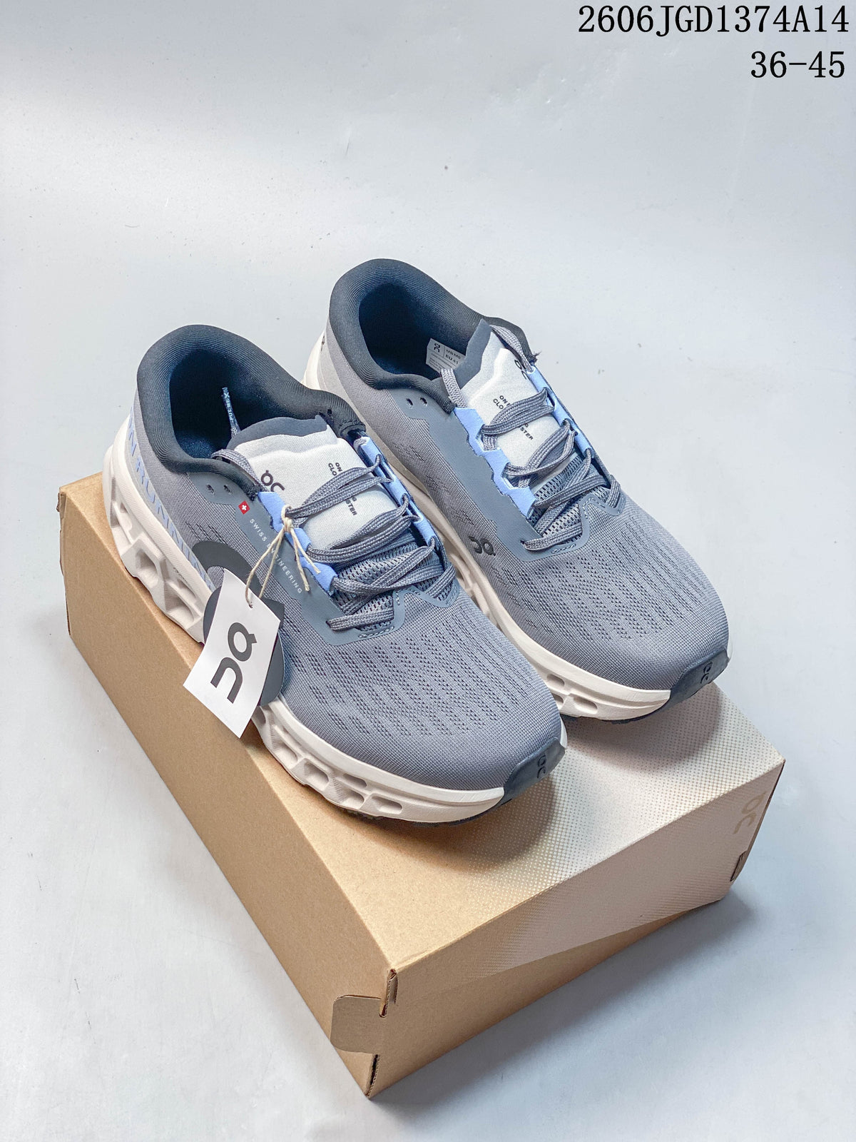 On Cloudmonster 3 Grey Running Shoes