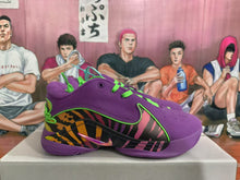 Nike Basketball Sneakers Purple Green