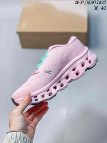 On Cloudmonster 3 Pink Low-Top Running Sneakers