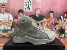 Nike Basketball Sneakers Gray High-Top