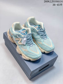 New Balance 9060 Sneakers in Aqua and Cream