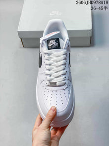 Nike Air Force 1 Low White and Black Sneakers 611270