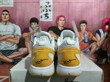 Nike Basketball Sneakers White and Gold