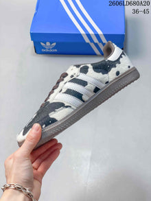 Adidas Samba OG Cow Print Low-Top Sneakers KK2239