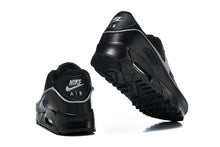 Nike Air Max 90 Black and Silver Sneakers