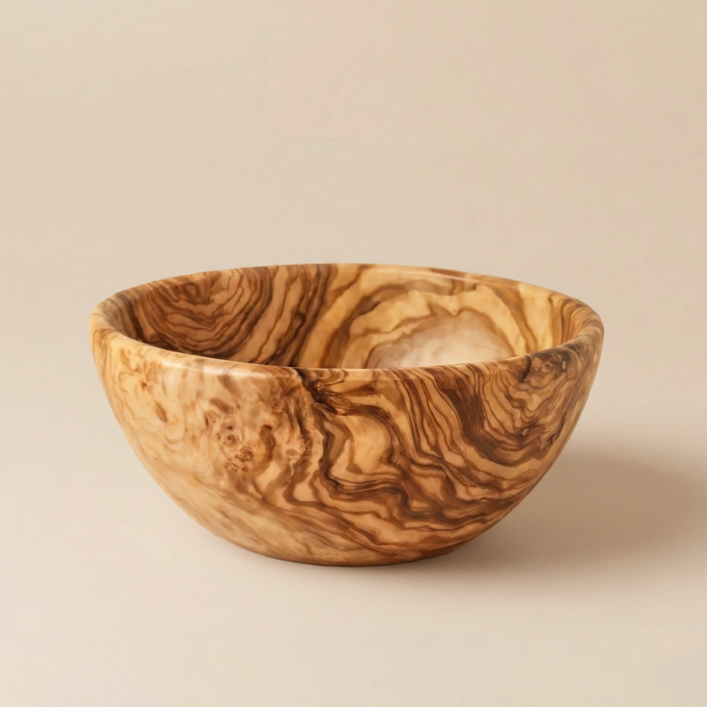 Olive Wood Salad Bowl