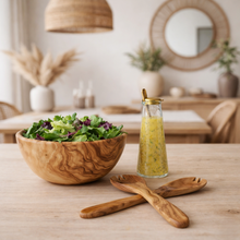 Olive Wood Salad Bowl