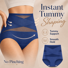 💖5-Pack Women's High-Waist Cross-Wrap Tummy Control Briefs