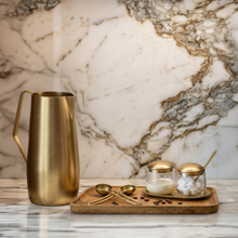 Artisan Brass Pitcher
