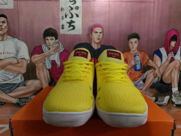 Nike SpongeBob Sneakers Yellow Orange Green