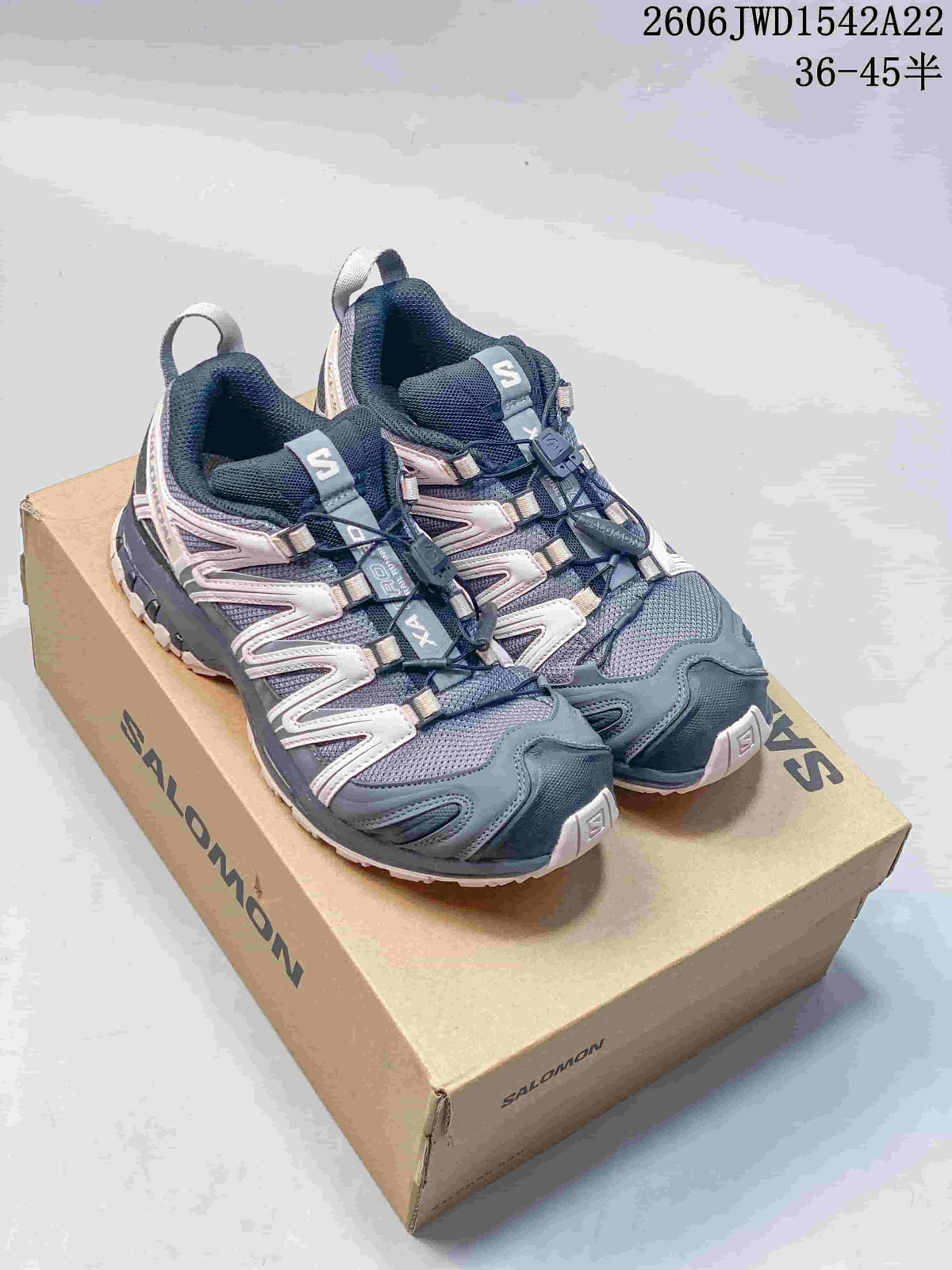 Salomon XA Pro Trail Sneakers in Navy and Gray