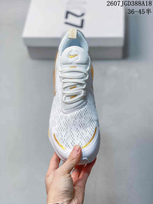 Nike Air Max 270 Premium Sneakers White Gold 2607JGD388A18