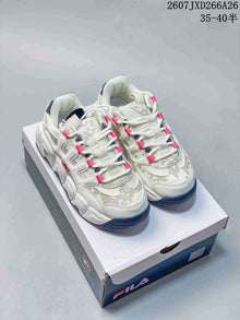 FILA Croissant Low-Top Sneakers White and Gray