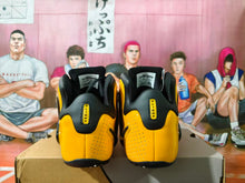 Nike Air Flightposite Yellow and Black Basketball Shoes