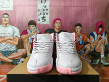 Jordan Jumpman 12 High-Top Sneakers White Pink