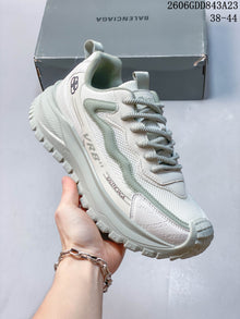 Balenciaga VRB1 Chunky Casual Sneakers, Gray or White