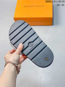 Louis Vuitton Pool Pillow Comfort Monogram Denim Slide Sandals