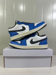 Jordan Air Jordan 1 Low FV8439-104 Blue White Black Sneakers