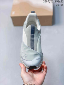 On Cloud X 4 Low-Top Sneakers Grey White Navy 2607JYD1852A22
