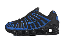 Nike Shox TL Black and Blue Sneakers
