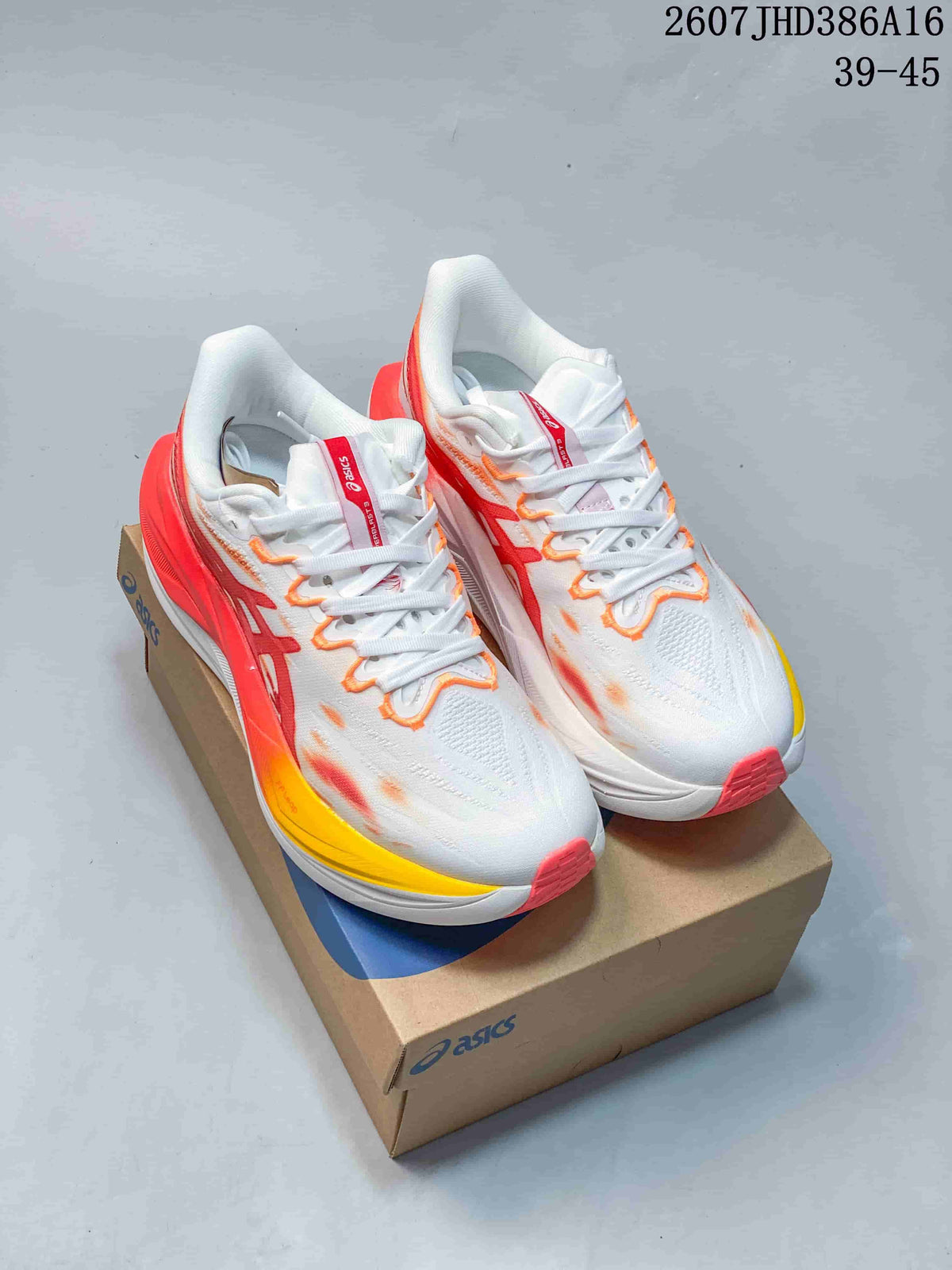 ASICS SUPERBLAST 3 Running Shoes White Red Yellow 1013A188-003