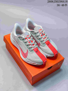 Nike Pegasus Plus Next Nature Running Shoes in Gray and Coral