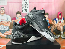 Jordan 3 Black and White Elephant Print Sneakers